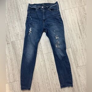 AERO Cheeky Jegging Distressed Skinny Jeans Size 10